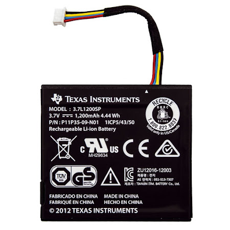 Originalbatteri till TI Nspire CX, CX CAS samt Touchpad (3.7L1060SP/3.7L1200SP)