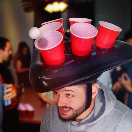 Beer Pong Hatt