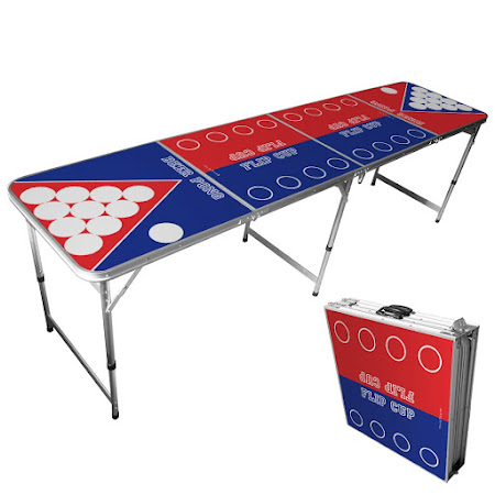 Beer Pong Bord (med Flip Cup)