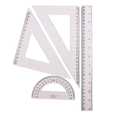 Geometriset - Mätset - Linjaler mm.