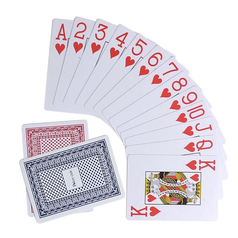 Kortlek Röd - traditionella spelkort