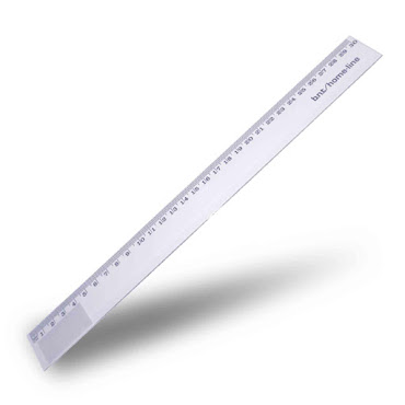 Linjal 30 cm Transparent