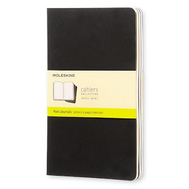 Cahier Journal Large Black