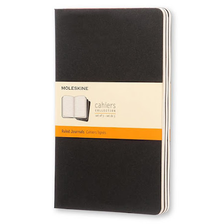 Cahier Journal Large Black