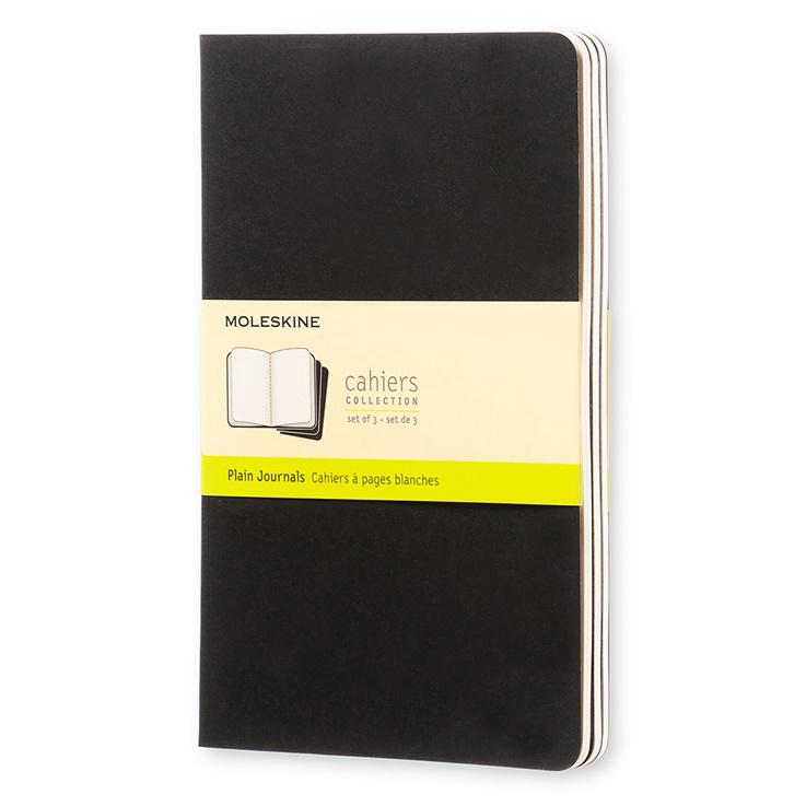 Cahier Journal Large Black