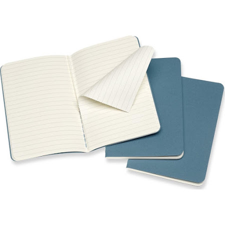 Cahier Journal Large Brisk Blue