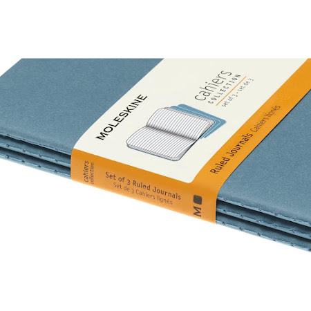 Cahier Journal Large Brisk Blue