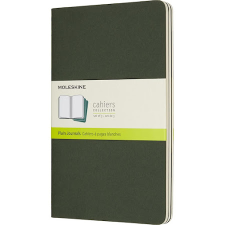 Cahier Journal Large Green