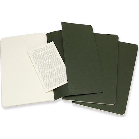 Cahier Journal Large Green