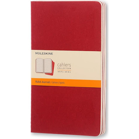 Cahier Journal Large Red