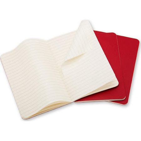 Cahier Journal Large Red