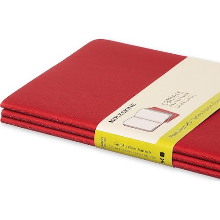 Cahier Journal Large Red