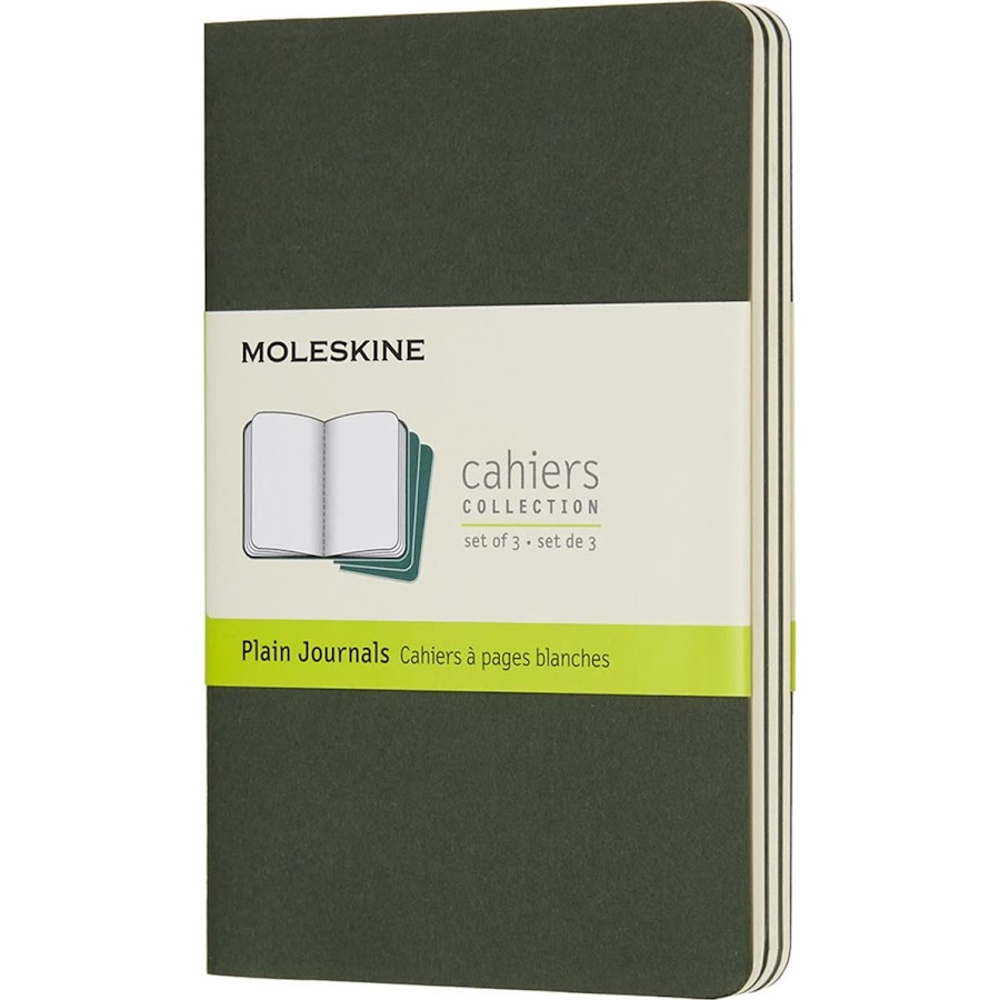Cahier Journal Pocket Green