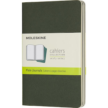 Cahier Journal Pocket Green