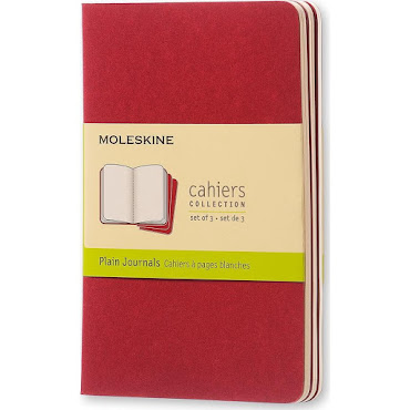 Cahier Journal Pocket Red