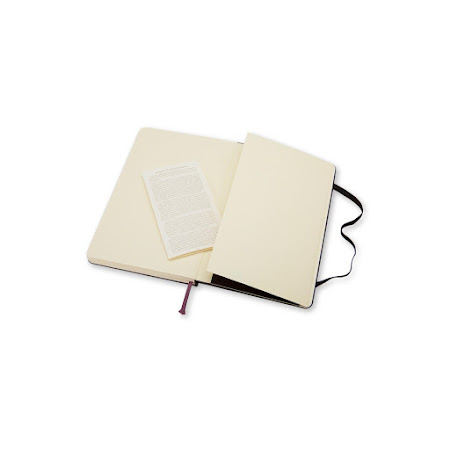 Classic Hard Cover Large Plain Black