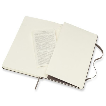 Classic Hard Cover Large Plain Brown