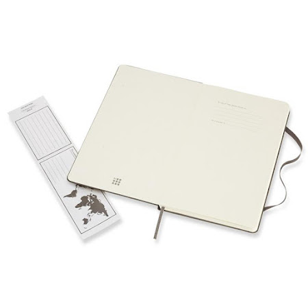Classic Hard Cover Large Plain Brown