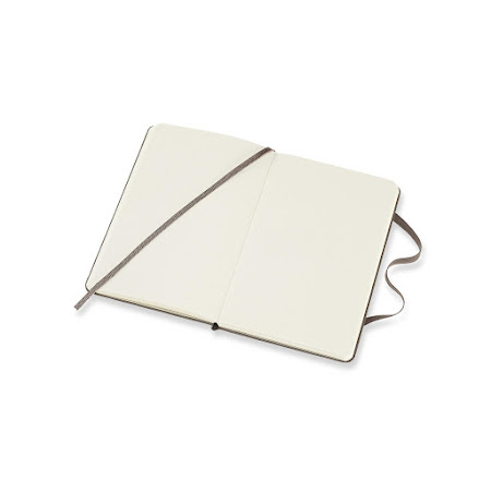 Classic Hard Cover Large Plain Brown