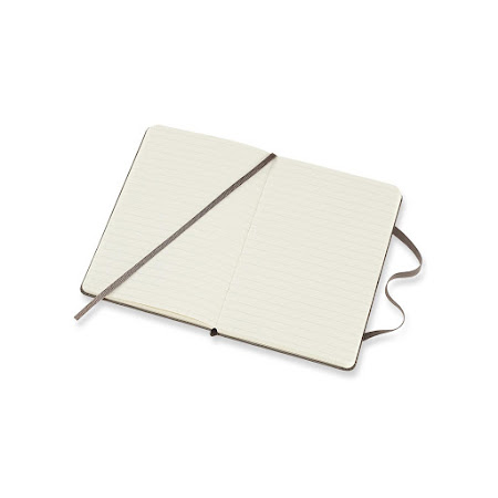 Classic Hard Cover Large Plain Brown