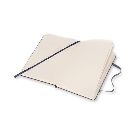 Classic Hard Cover Large Sapphire Blue