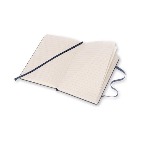 Classic Hard Cover Large Sapphire Blue