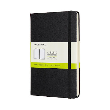 Classic Hard Cover Pocket Plain Black