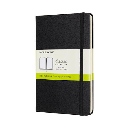Classic Hard Cover Pocket Plain Black