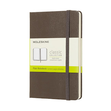 Classic Hard Cover Pocket Plain Brown