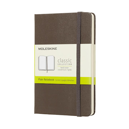 Classic Hard Cover Pocket Plain Brown