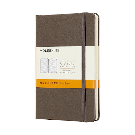 Classic Hard Cover Pocket Plain Brown
