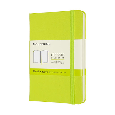 Classic Hard Cover Pocket Plain Lemon Green