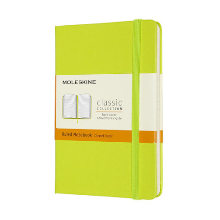 Classic Hard Cover Pocket Plain Lemon Green