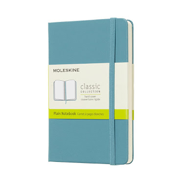 Classic Hard Cover Pocket Plain Reef Blue