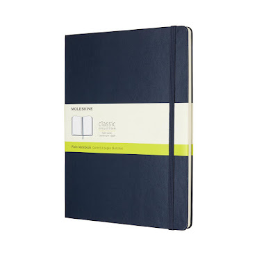 Classic Hard Cover XL Sapphire Blue