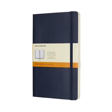 Classic Soft Cover Large Sapphire Blue