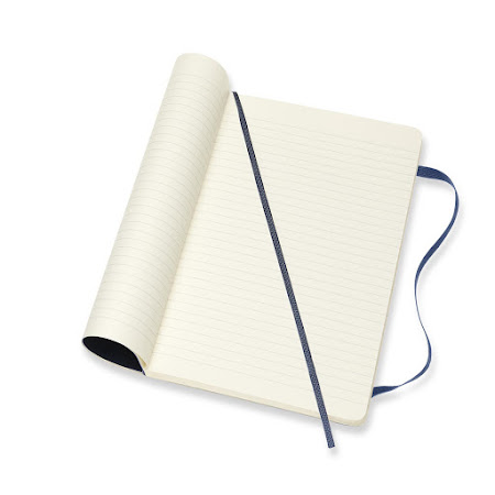 Classic Soft Cover Large Sapphire Blue