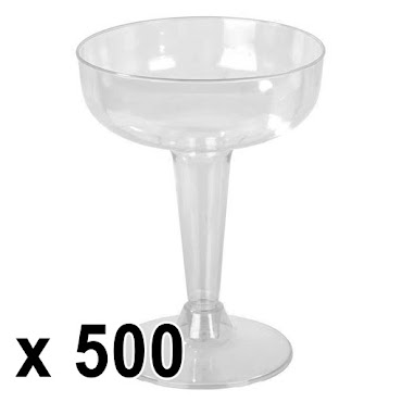 500 st. Prosecco Glas