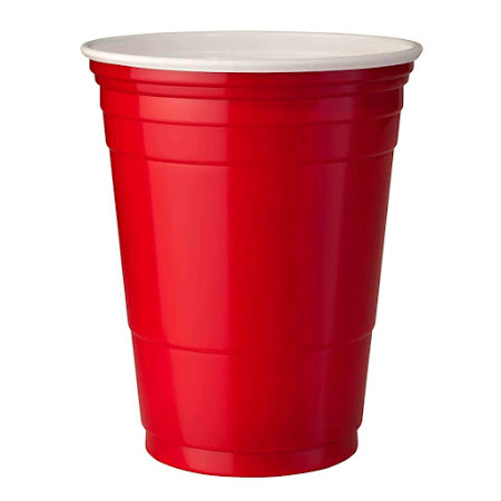 500 st. Red Cups Röda Muggar (16 Oz.)